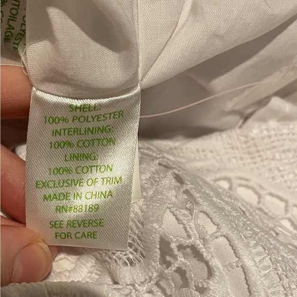 NWT Lilly Pulitzer Under the Sea Lace Alexa Shift Size 0 - Picture 5 of 5